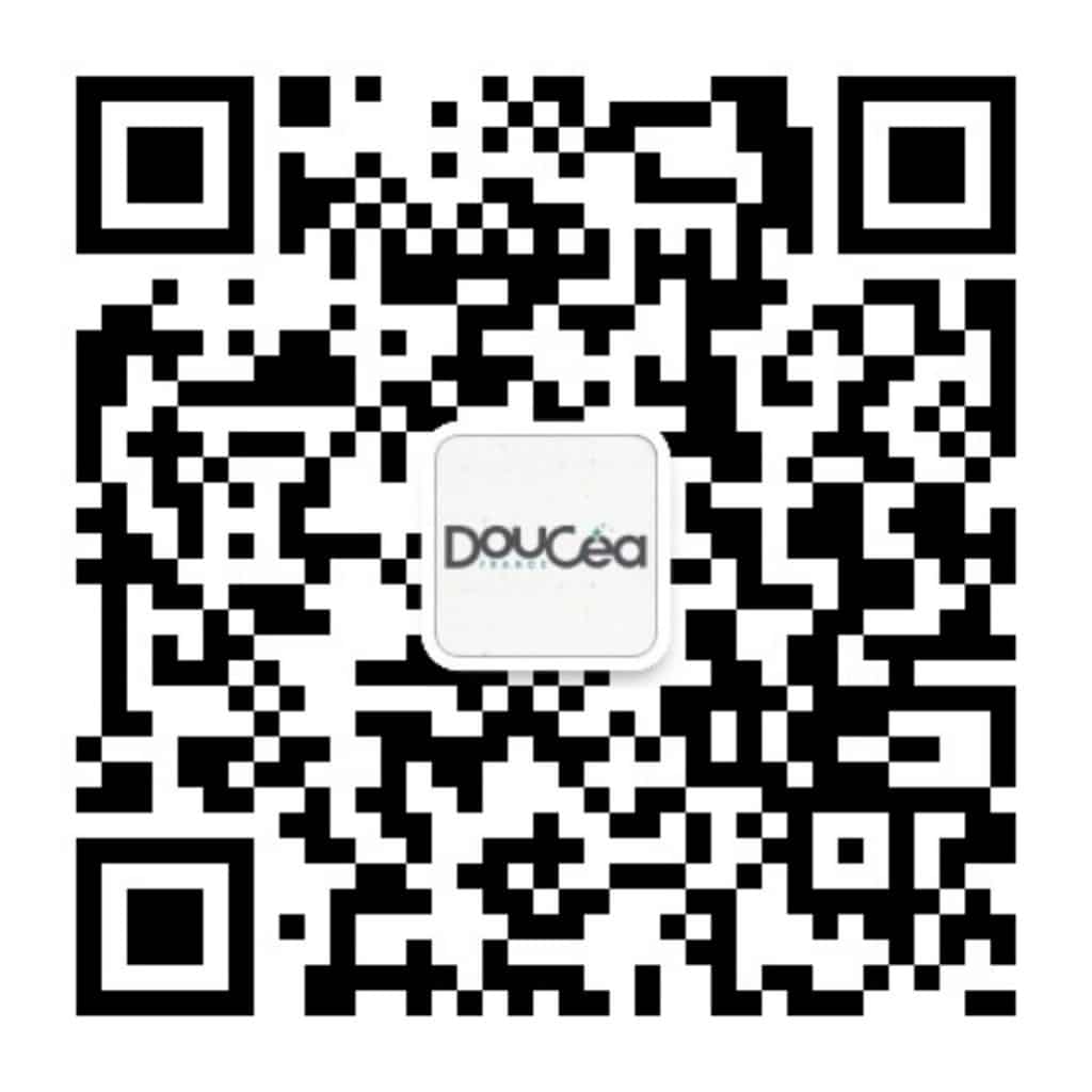 Doucéa WeChat QR Code Social Media online presence